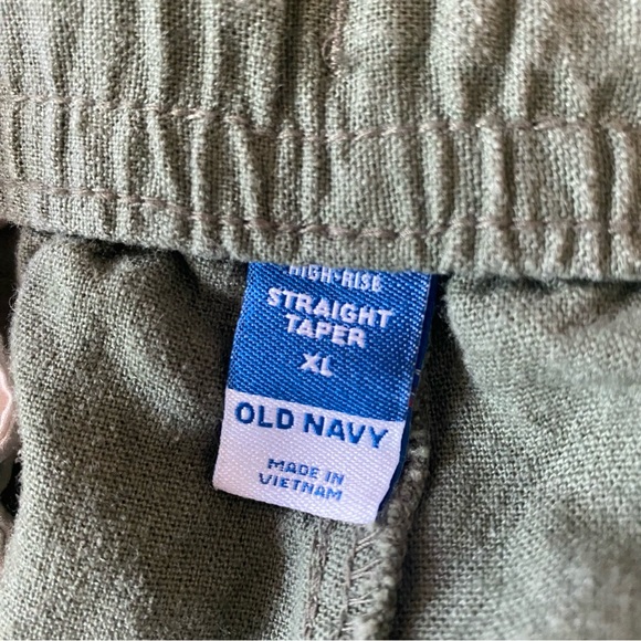 Old Navy | Linen-Blend Cropped Pant - Picture 10 of 11